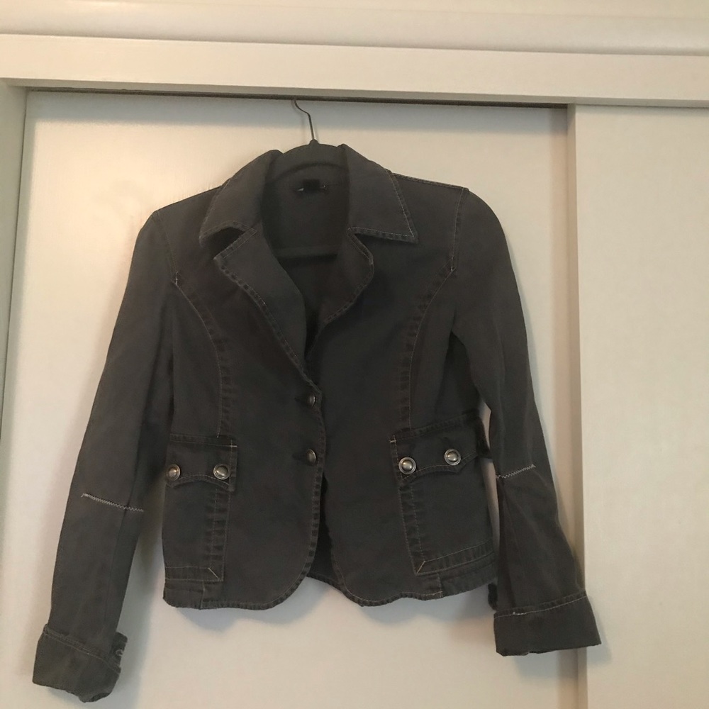Wet Seal Crop Jacker size M